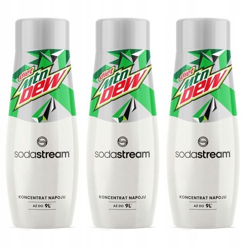 SODASTREAM Mountain Dew Diet zestaw syropów do saturatora 3 szt. x 440 ml na Arena.pl
