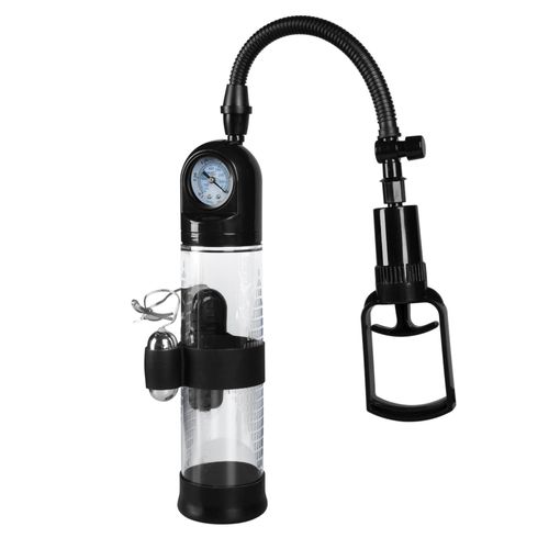 Pompka-Powerpump MASTER Vibrating - Black&Clear na Arena.pl