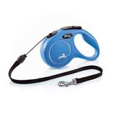 Smycz Flexi Classic rozm.M-8m do 20kg,niebie linka