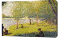 Obraz 90x60cm Study for a Sunday on La Grande Jatte, Seurat