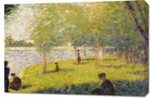 Obraz 90x60cm Study for a Sunday on La Grande Jatte, Seurat