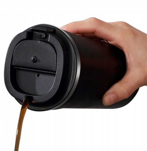 KUBEK TERMICZNY KAWA HERBATA COFFEE TERMOS SZCZELNY 510ML BIAŁY AG369D na Arena.pl