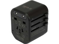 adapter podróżny uniw. usb, usb-c 18w - yt-81300