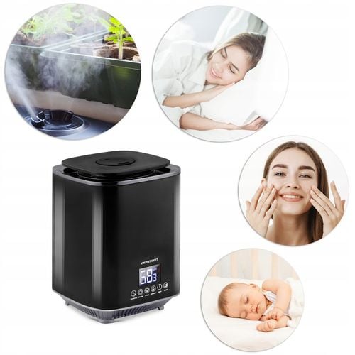 NAWILŻACZ POWIETRZA ULTRADŹWIĘKOWY JONIZATOR AROMATERAPIA PILOT na Arena.pl