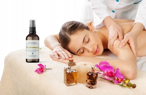 Olej KONOPNY nawilża działa przeciwzapalnie na skórę na Arena.pl