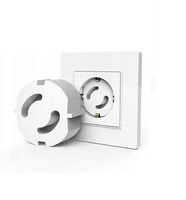 Zaślepki do Gniazdek Kontaktów Osłona Gniazdka Zestaw 20szt Białe