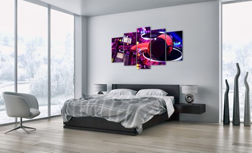 Obraz Na Płótnie - Studio Nagrań  - 160X85 Cm - Ea160X85-2404 na Arena.pl