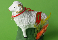 baranek wielkanocny  gipsowy  ''N4''