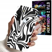 ETUI DO XIAOMI NOTE 8T - ABSTRAKCJA ZEBRA MODNE WZORY DLA KOBIET +SZKŁO