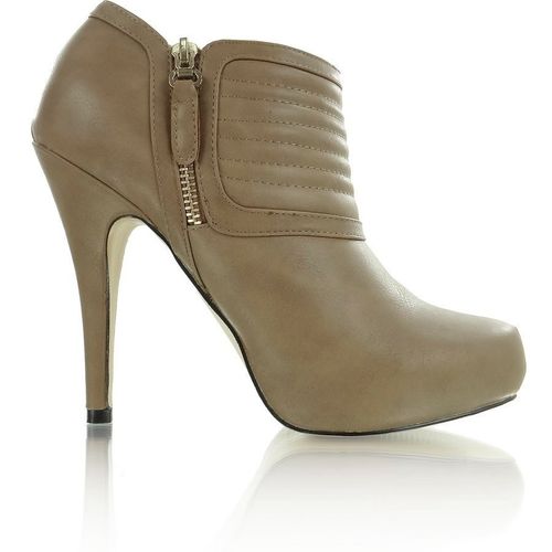 Botki na platformie 200-80 khaki - 39 na Arena.pl