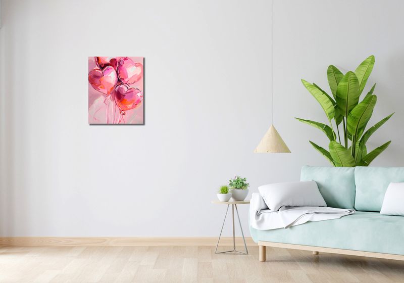 Obraz 40x50cm Miłość w Powietrzu zdjęcie 2