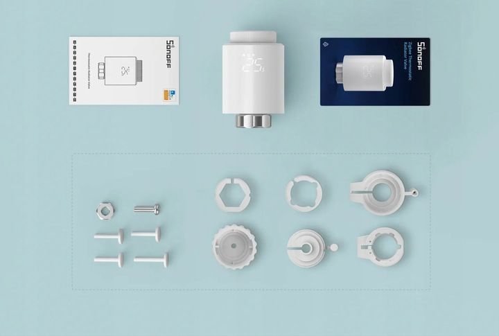 Sonoff głowica grzejnikowa Zigbee TRVZBR zdjęcie 7