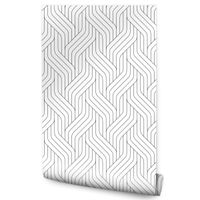 Tapeta W Rolce Nowoczesny GEOMETRYCZNY Wzór Ozdoba