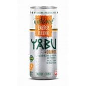 YABU Naturalny napój energetyczny ORANGE 250ml Pomarańczowy