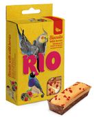 Smaczny i pożywny przysmak dla ptaków papug - Rio Biszkopty z jagodami 5szt