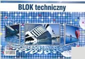 blok 10szt.  techniczny biały A4 | A4Q