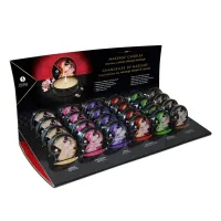 shunga display zestaw świec sojowych do masażu 24x30ml naturalne olejki
