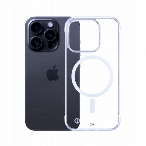 Ultralekkie etui na Apple iPhone 15 Pro - 3mk Just20g MagCase na Arena.pl