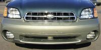 Subaru Legacy - Chromowane Listwy Chrome Grill Atrapy Zderzaka Tuning