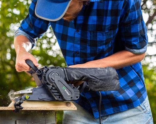 SZLIFIERKA TAŚMOWA WIELOFUNKCYJNA MOCNA DO DREWNA Z REGULACJĄ 1900W na Arena.pl