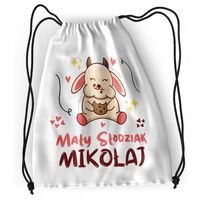 Plecak Sportowy Szkolny Dla Mikołaja Syna Dziecka Z Nadrukiem Ze Zdjęciem