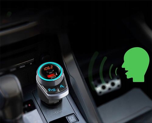 Transmiter FM Bluetooth Feegar AUX Szybka Ładowarka QC 3.0 38W na Arena.pl
