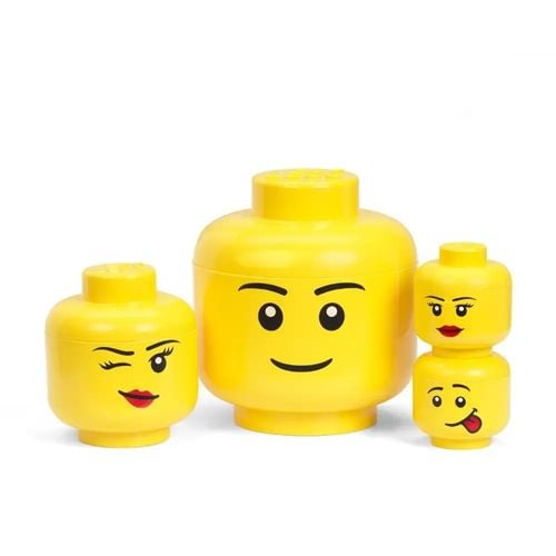 Lego pojemnik główka large - silly boy na Arena.pl