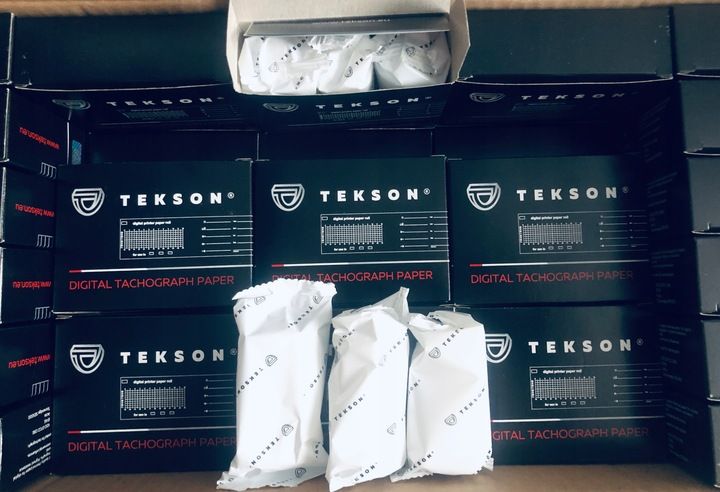 Papier do Tachografów - Tekson - 30 szt zdjęcie 3