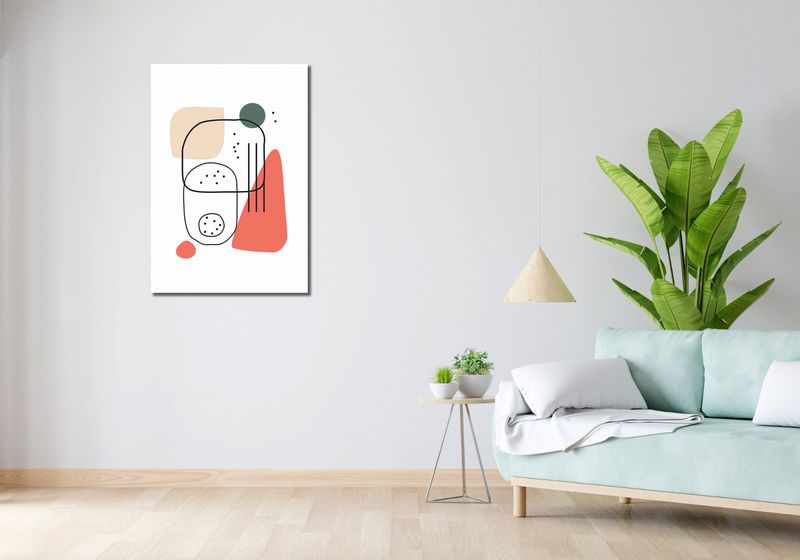 Obraz 60x90cm Przestrzenność zdjęcie 2