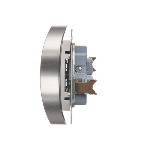 Simon54 Gniazdo wtyczkowe podwójne DG2MZ.01/43 srebrny na Arena.pl