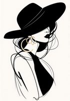 Plakat 70x100cm Uwikłana Elegancja