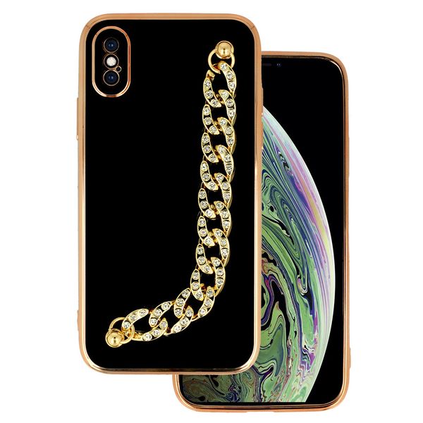 Trend Case do Iphone X/XS wzór 4 czarny zdjęcie 1