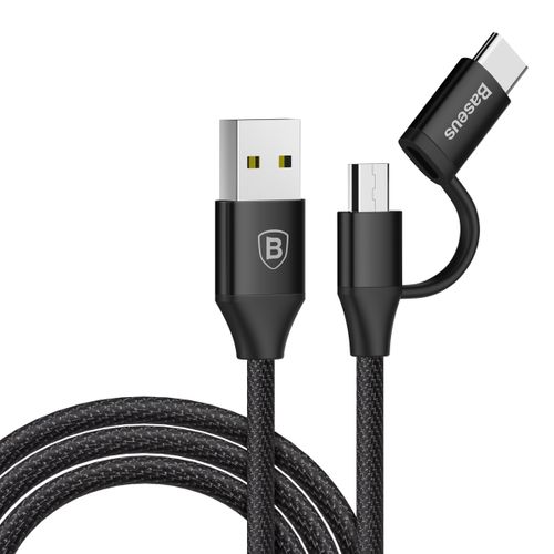 Kabel 2w1 micro USB + Type-C Baseus Yiven 1m na Arena.pl