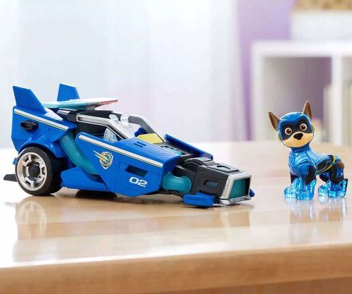 PSI PATROL KRĄŻOWNIK CHASE'A POJAZD THE MIGHTY MOVIE DŹWIĘK + FIGURKA na Arena.pl