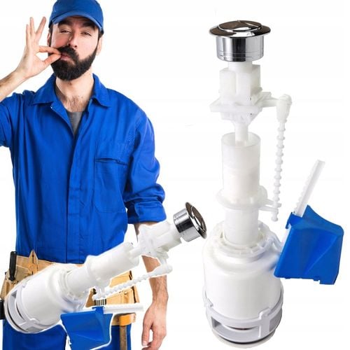 ZAWÓR SPUSTOWY DO SPŁUCZKI WC DWUFUNKCYJNY 3/6 LITRA PRZYCISK SPŁUKUJĄCY na Arena.pl