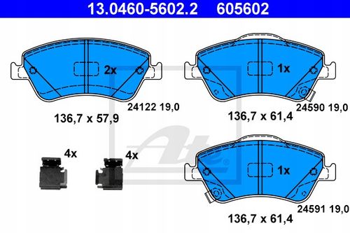 TARCZA HAM PRZOD 273X26 V ATE na Arena.pl