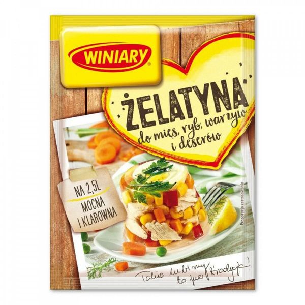 WINIARY Żelatyna Spożywcza 50g zdjęcie 1