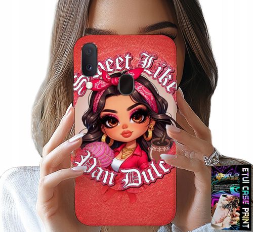 ETUI DO SAMSUNG GALAXY A40 - SWEET LIKE MODNE LALECZKI DLA DZIEWCZYN na Arena.pl