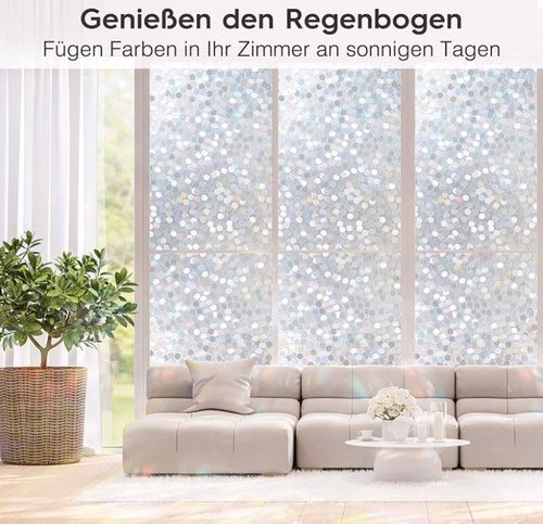 Folia Okienna3D 44X200cm Kółka na Arena.pl