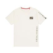Alpha Industrie T-shirt Camo Sleeve (156522) vintage white XXL