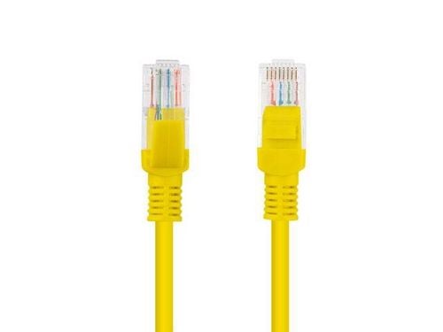 Patchcord Lanberg UTP kat.5e 1,5m żółty na Arena.pl