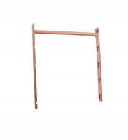 Drążek do podciągania drewniany we framugę, 5 poziomów! Nie rozporowy.