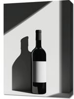 Obraz 50x70cm Butla Wina