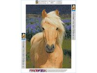 W HAFTOWANEJ MOZAICE   KONIK