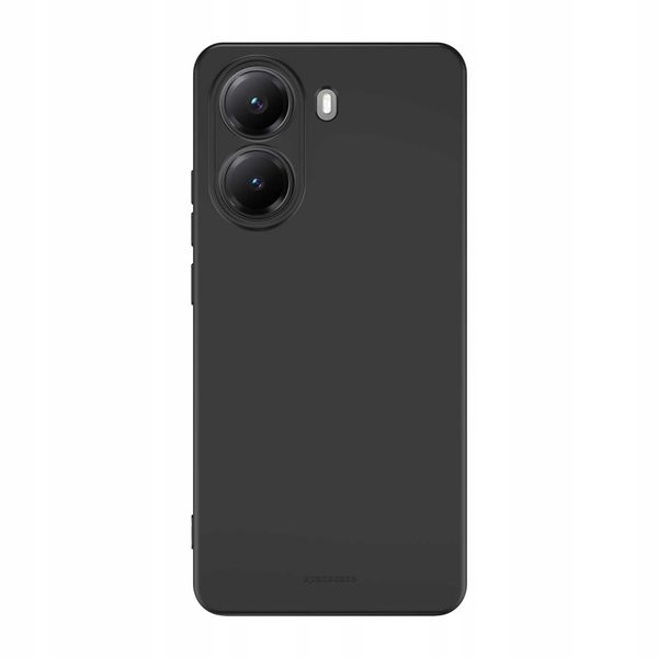 Spacecase Silicone Case 3.0 Poco X7 Pro 5G Black zdjęcie 3