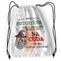 Plecak Dla Historyka Sportowy Szkolny Worek Z Nadrukiem Ze Zdjęciem