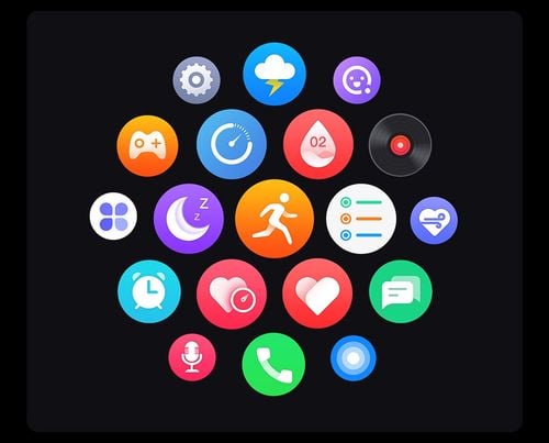 Smartwatch Gravity Szaro Różowy GT2-3 PRO na Arena.pl