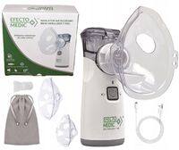 INHALATOR SIATECZKOWY NEBULIZATOR przenośny DLA DZIECI DOROSŁYCH AKUMULATOR