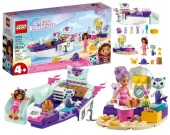 ZESTAW LEGO SYRENKOTKI STATEK I SPA GABI GABBY'S DOLLHOUSE KOCI DOMEK ŁÓDŹ
