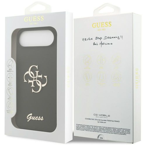 etui guess silicone big 4g script do     iphone air czarny na Arena.pl